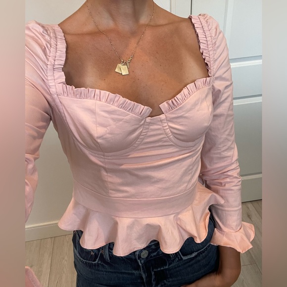 Majorelle Revolve Cropped Long Sleeve - Picture 3 of 15